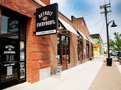 Detroit vs. Everybody's Eastern Market storefront has been closed since the building partially collapsed in September.