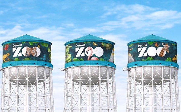 The Detroit Zoo's new water tower designs.