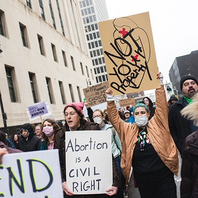 Detroiters march for abortion rights