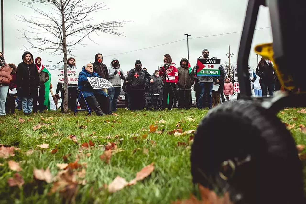 Image: Detroiters march in Banglatown and Hamtramck calling for a ceasefire in Gaza