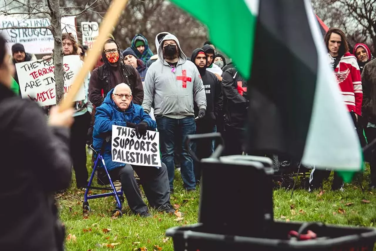 Image: Detroiters march in Banglatown and Hamtramck calling for a ceasefire in Gaza