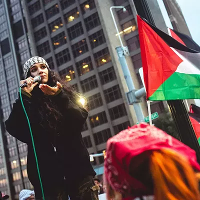 Image: Detroiters rally in support of Palestine [PHOTOS]