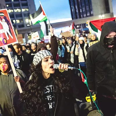 Image: Detroiters rally in support of Palestine [PHOTOS]