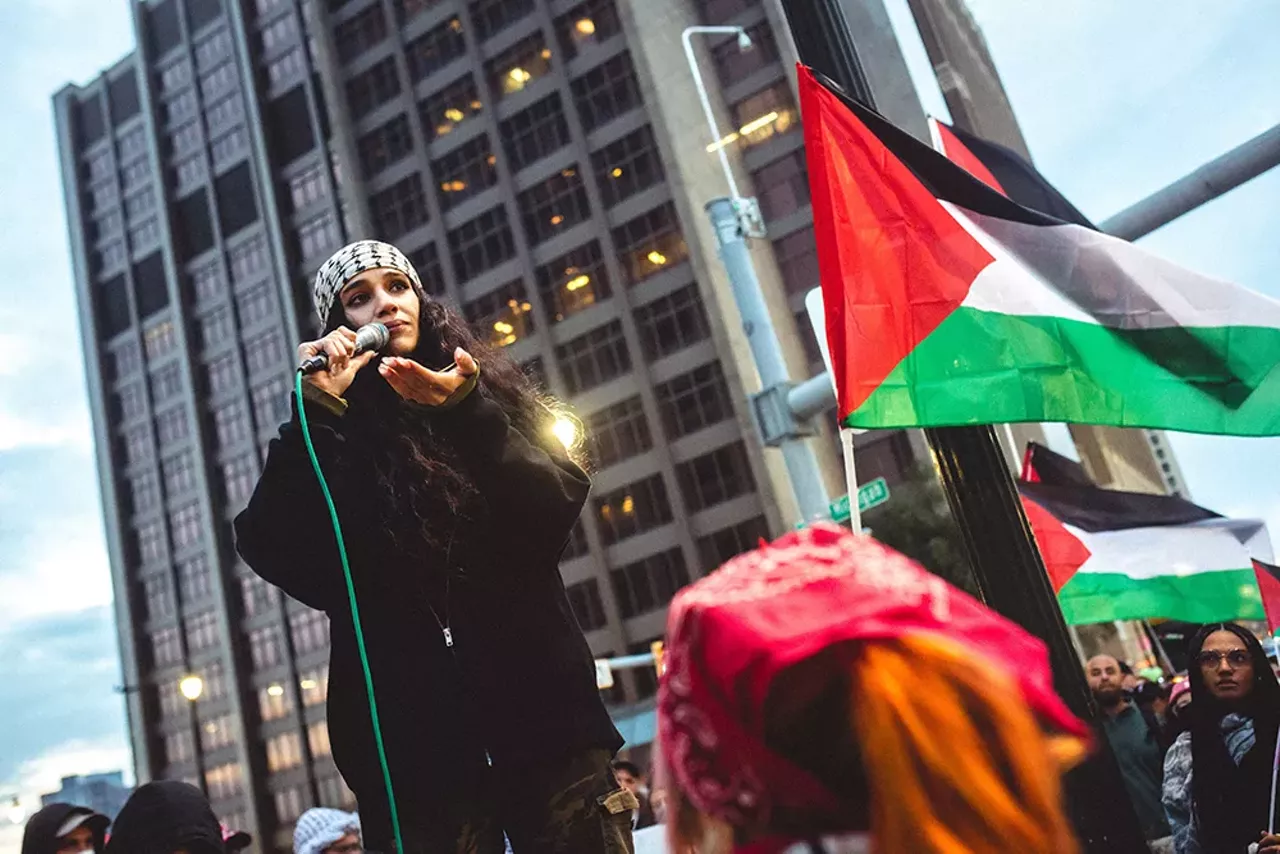 Image: Detroiters rally in support of Palestine [PHOTOS]