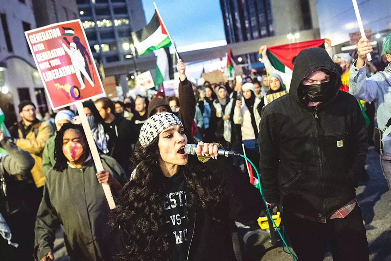 Image: Detroiters rally in support of Palestine [PHOTOS]