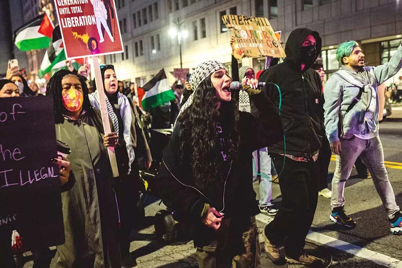 Image: Detroiters rally in support of Palestine [PHOTOS]