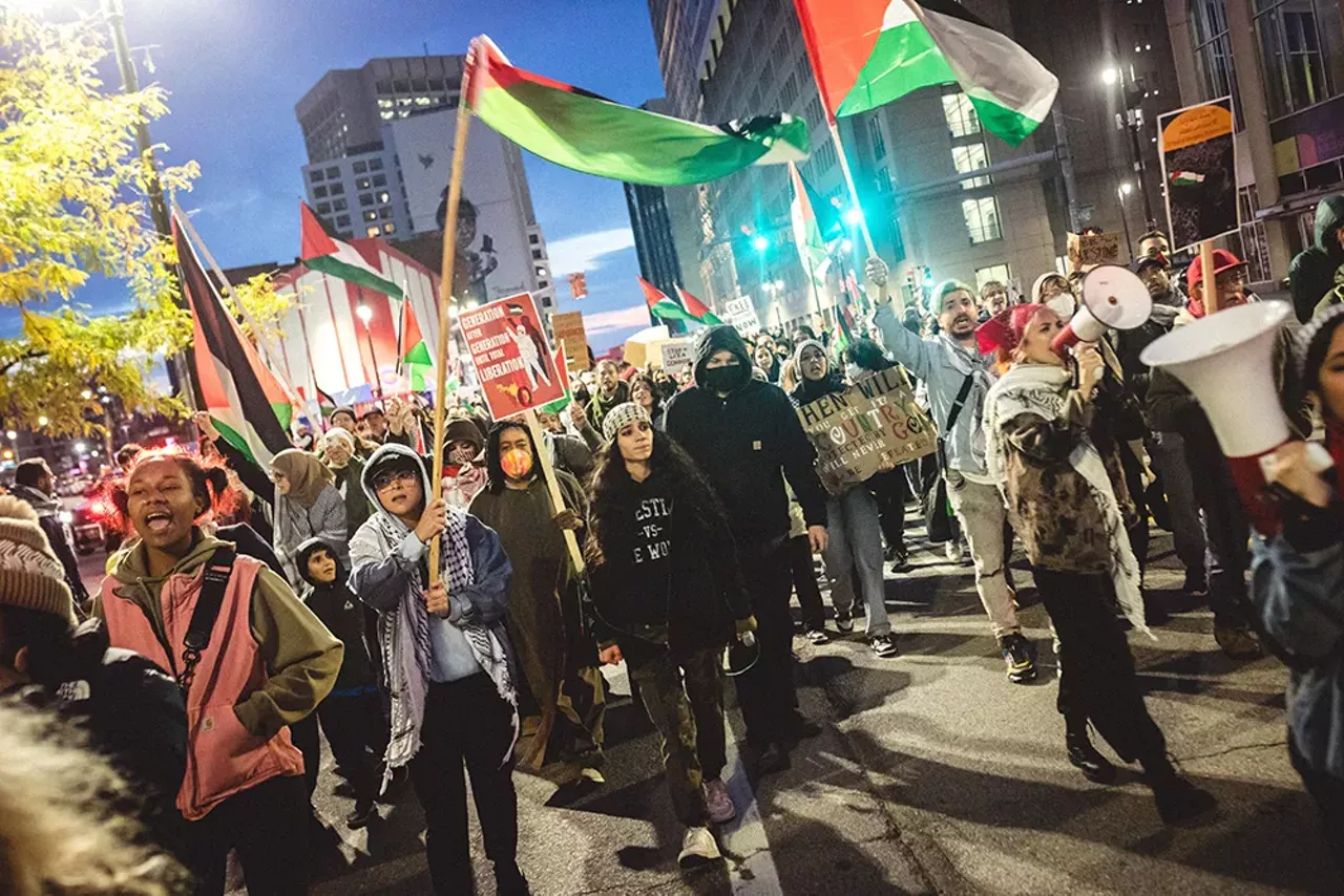 Image: Detroiters rally in support of Palestine [PHOTOS]