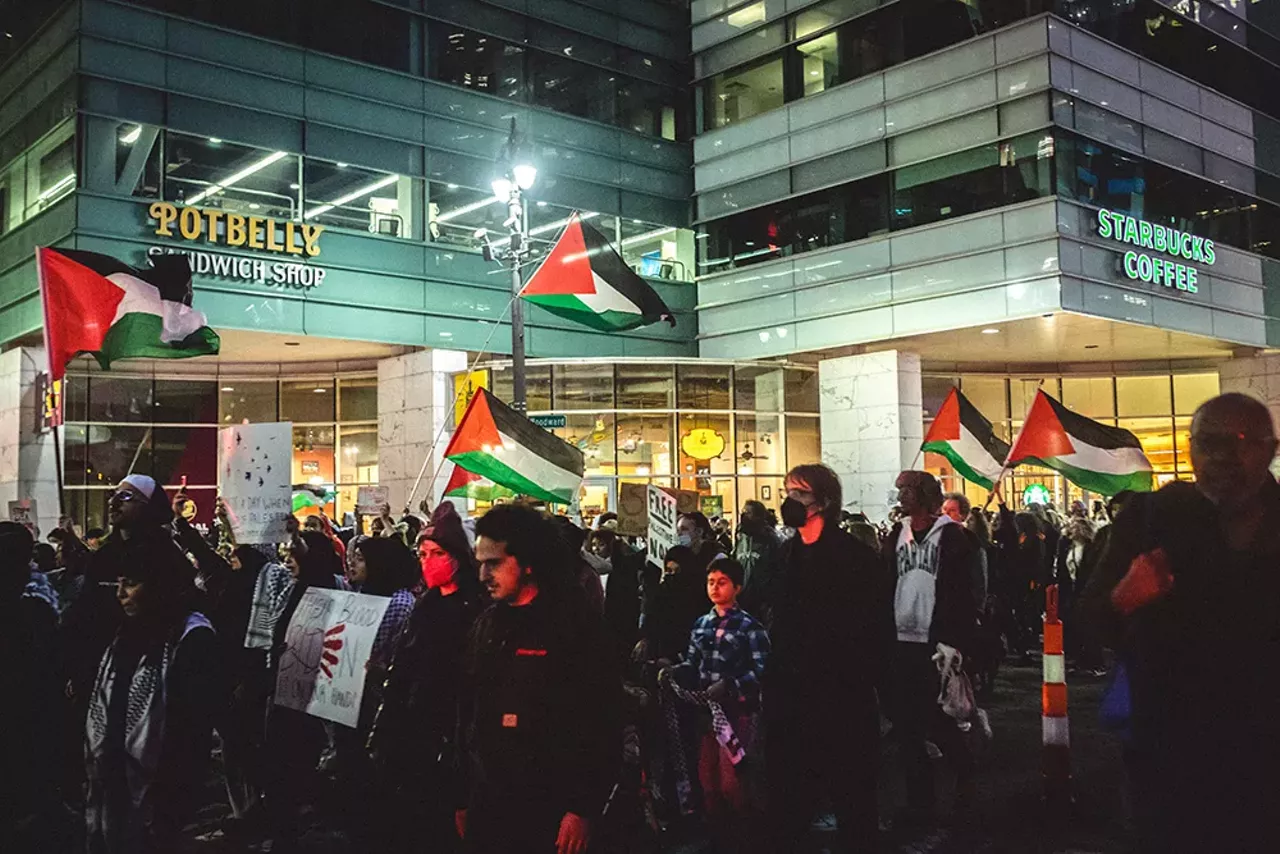 Image: Detroiters rally in support of Palestine [PHOTOS]