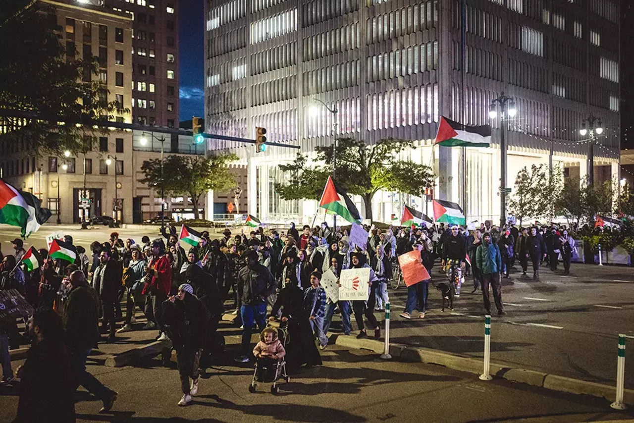 Image: Detroiters rally in support of Palestine [PHOTOS]