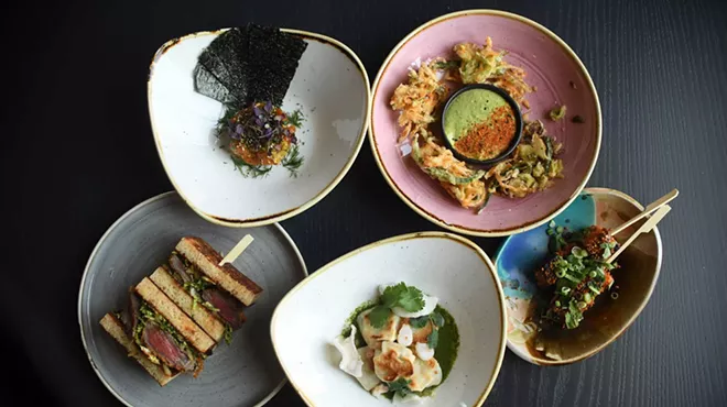 Basan has been serving up Asian-inspired fare next to Little Caesars Arena for about a year now.