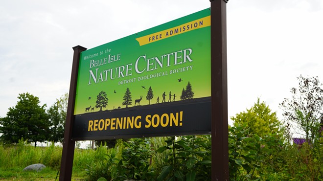 The Belle Isle Nature Center is back in action.