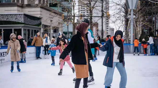 The Rink at Campus Martius in downtown Detroit opens its 21st season on Nov. 23.