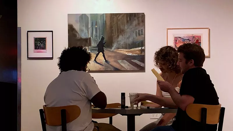 The Cass Café was a gathering place for artists, musicians, academics, and neighbors.