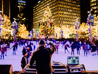 Detroit’s Christmas tree lighting ceremony starts at 4 p.m. on Friday.