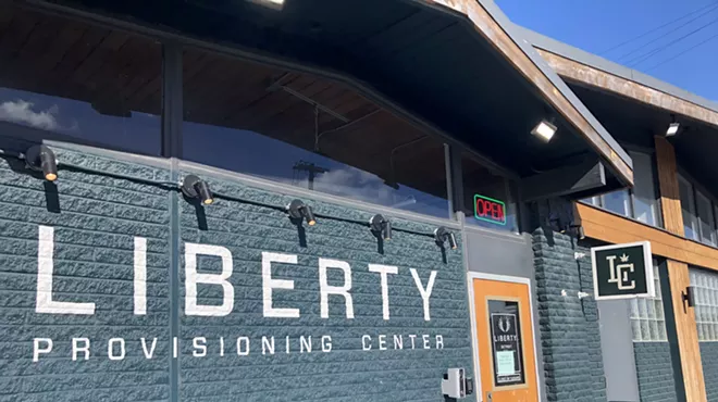 The Liberty Cannabis dispensary in Corktown.