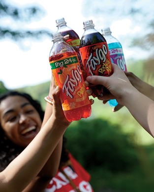 Faygo pop
Born in Detroit in 1907, Faygo has become an iconic symbol of Detroit’s culture. From classics like Redpop to unique flavors such as Cotton Candy, Faygo has since been served up far beyond its hometown.