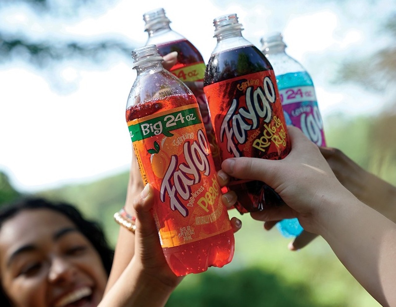 Faygo pop
Born in Detroit in 1907, Faygo has become an iconic symbol of Detroit’s culture. From classics like Redpop to unique flavors such as Cotton Candy, Faygo has since been served up far beyond its hometown.
