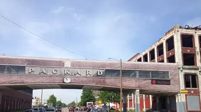 Image: Detroit's historic Packard Plant will be the site of a new restaurant and brewery