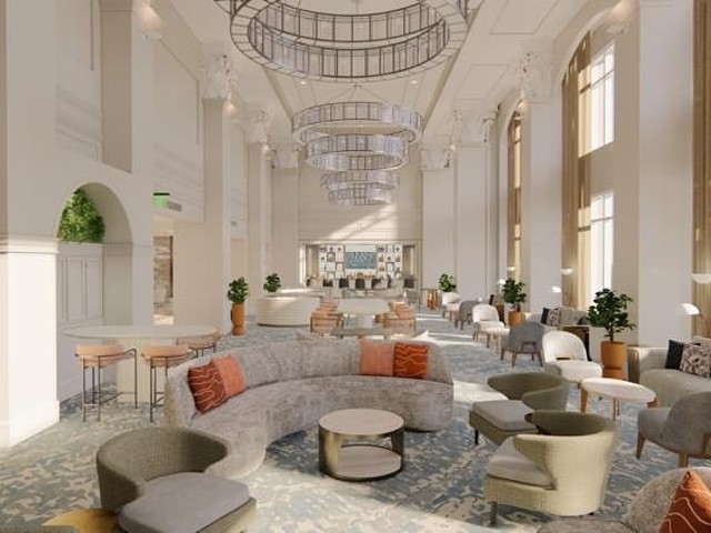 A rendering of the 2023 Westin Book Cadillac Hotel remodel.