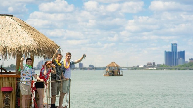 Tiki Tours Detroit is one way to get drunk on the open seas.