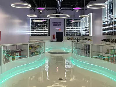 Image: Detroit's largest cannabis dispensary, Leaf and Bud, readies for 4/20 grand opening