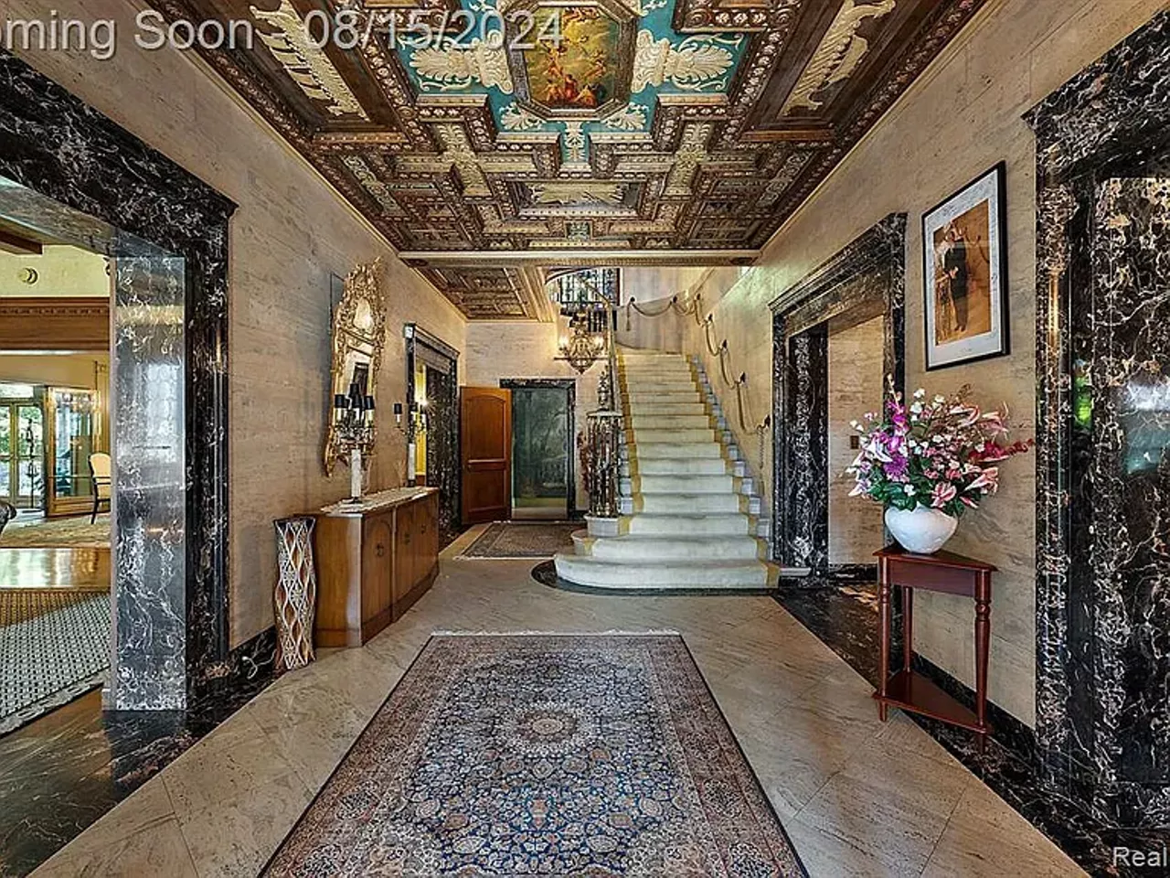 Image: Detroit's legendary Edward F. Fisher mansion in Boston-Edison district is now for sale