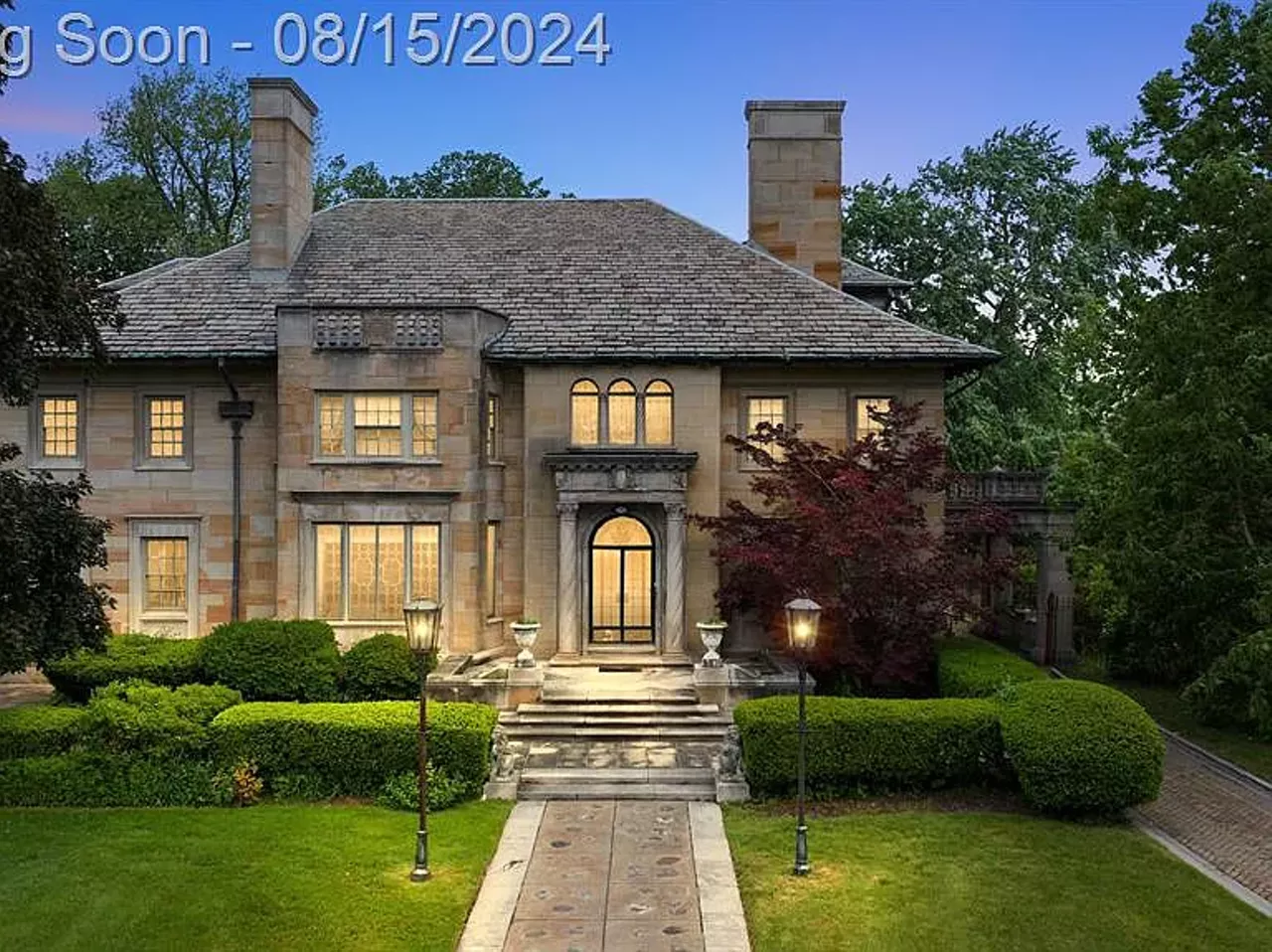 Image: Detroit's legendary Edward F. Fisher mansion in Boston-Edison district is now for sale