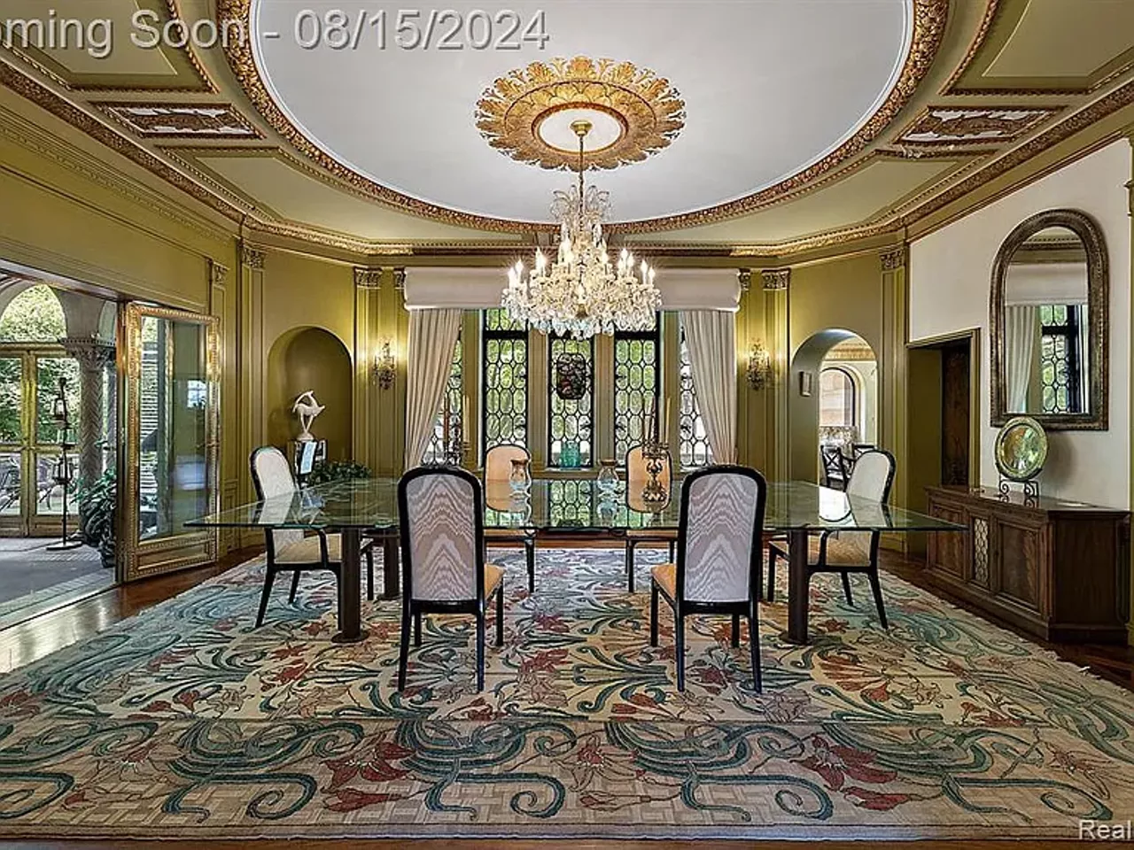Image: Detroit's legendary Edward F. Fisher mansion in Boston-Edison district is now for sale