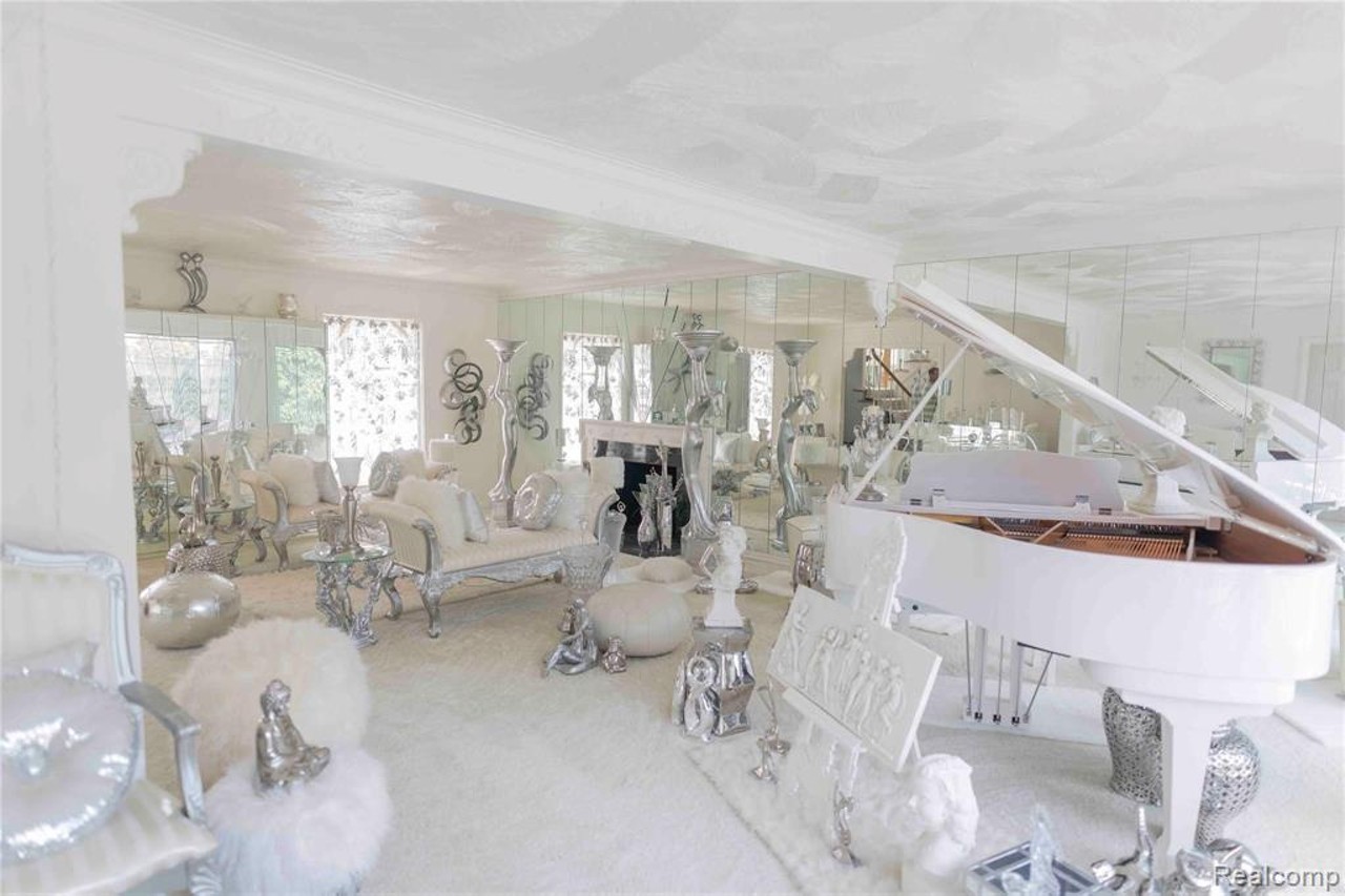 Detroit's most extra house is back on the market [PHOTOS]