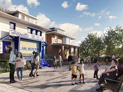 Detroit's Motown Museum unveiled renderings for its new plaza.