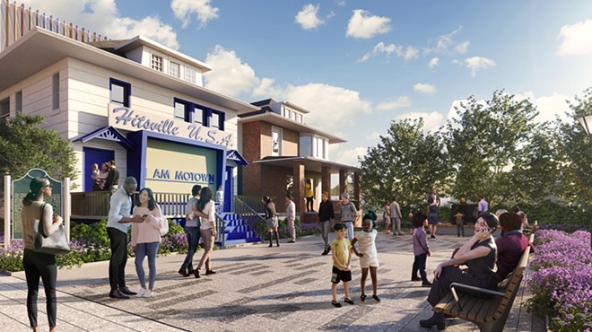 Detroit's Motown Museum unveiled renderings for its new plaza.