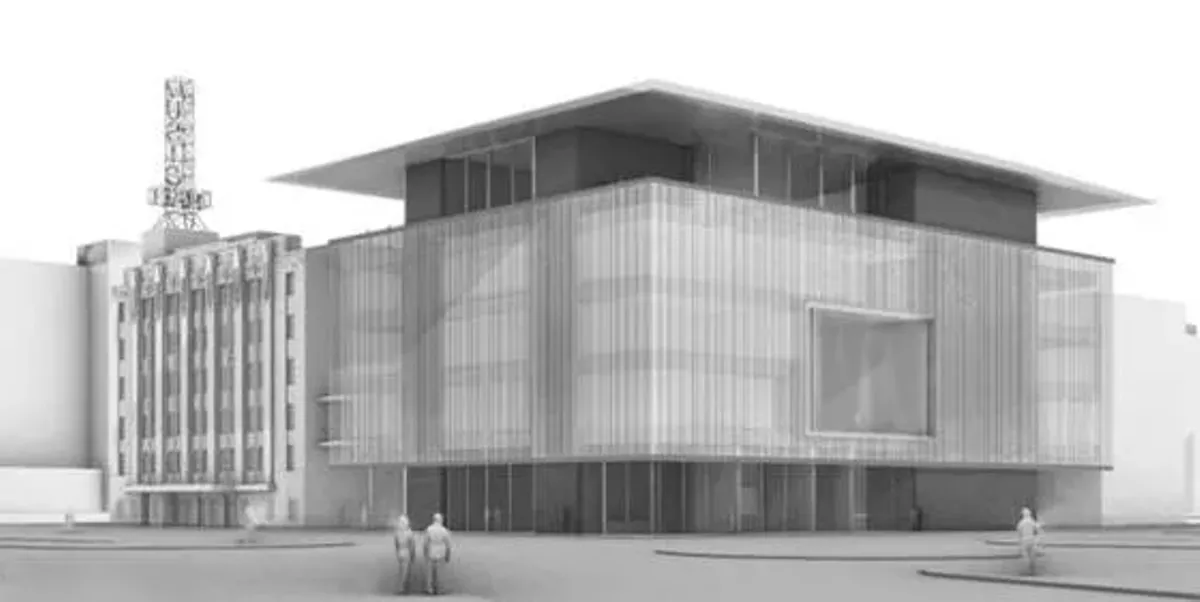 Image: The new Music Hall will open in the fall of 2026.