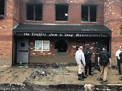 Image: Detroit’s Traffic Jam &amp; Snug restaurant damaged in fire