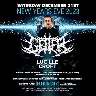 Image: DJ Getter with Lucille Croft, Audia, Bowler Bear, NickyBoom, and more.