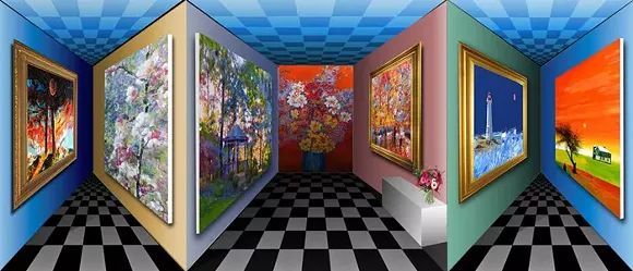 Dominic Pangborn's "Michigan in Motion" earned him a the honor of one of ArtPrize's Detroit-based finalists. - ArtPrize