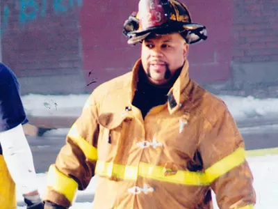 Detroit firefighter Walter Harris was killed in a Nov. 15, 2008 blaze.