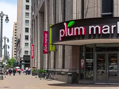 The Downtown Detroit Plum Market.