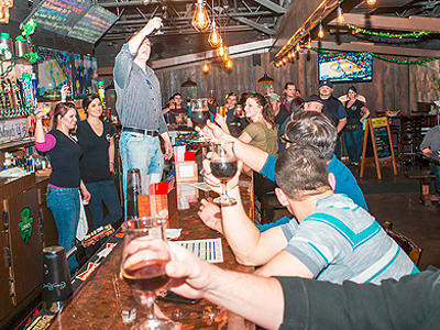 Image: Drink craft beer and eat German-ish food at Taylor's Bierkeller