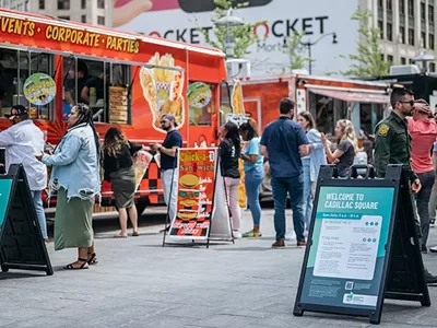 Image: Due to demand, food trucks return to downtown Detroit earlier than usual (2)