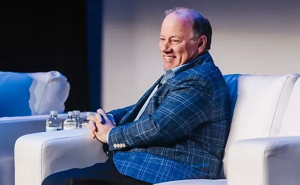 Detroit Mayor Mike Duggan speaks at a Detroit Chamber of Commerce event in January.