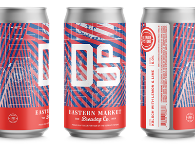 Eastern Market Brewing Co.'s limited edition Pistons can.