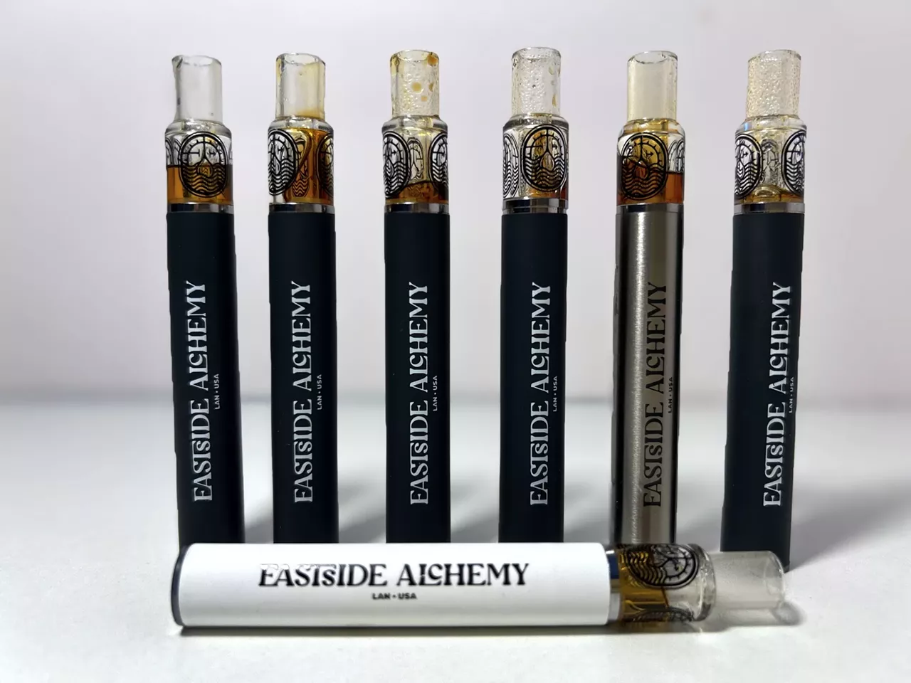 Space Guava One of my favorite rosin strains this year has been Space Guava, a collaboration between Eastside Alchemy and Tip Top Crop. The guava flavor is spot on, and the high is long-lasting, functional, and energizing. For this review, I sampled Eastside Alchemy’s Space Guava vape, and I was impressed. The taste translated well, and the hits were smooth and flavorful. It’s perfect for daytime vaping.Fish Scale Another collaboration between Eastside Alchemy and Tip Top Crop, Fish Scale boasts a surprisingly complex flavor that blends fruit and pepper with a dash of funk. The high is more sedate and relaxing, hitting heavy behind the eyes. Great for evening use, zoning out with music, or washing away stress. In an industry dominated by speed and volume, Eastside Alchemy is a reminder that craft and care make a big difference. The team has earned the trust of dabbers, producing consistently clean, smooth, and flavorful rosin. Whether you’re a rosin connoisseur or just starting to explore solventless concentrates, it’s hard to go wrong when the people behind the product treat each batch with so much detail to attention. With so many strains and collaborations, Eastside Alchemy makes it easy finding rosin that will keep you coming back for more.