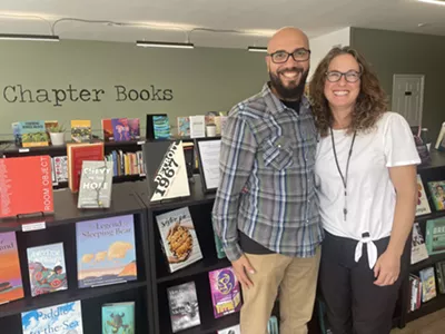 Next Chapter Books co-owners Jay and Sarah Williams.