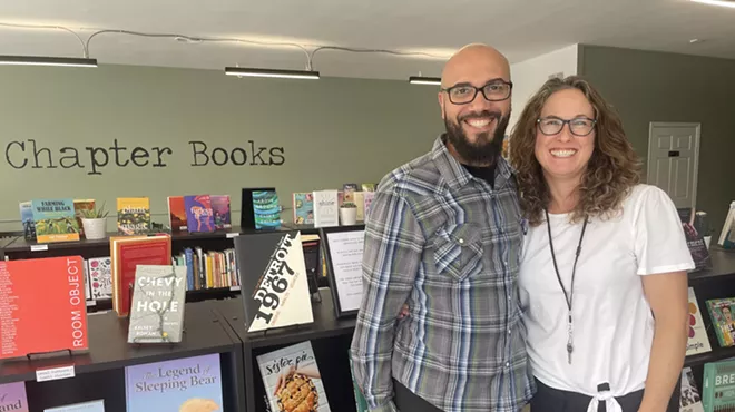 Next Chapter Books co-owners Jay and Sarah Williams.