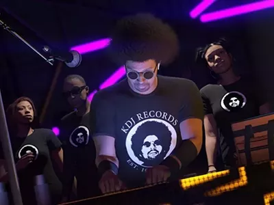 Image: Moodymann DJs at a nightclub in the new 'Grand Theft Auto' update