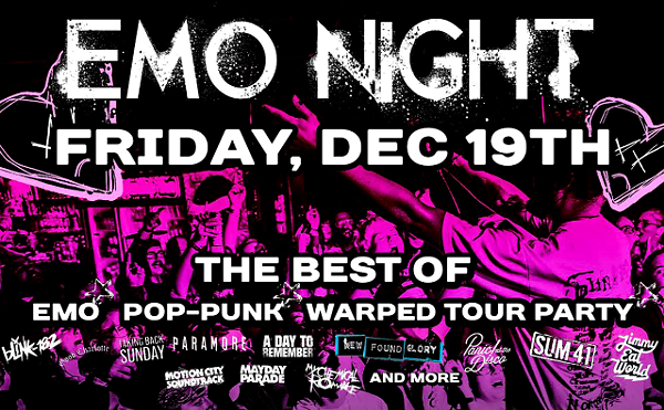 Image: Emo Night ft. Flicker//Fade Live Band Emo Night!