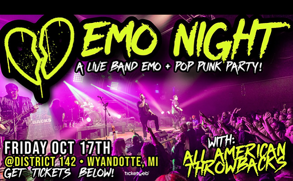Image: EMO NIGHT WITH ALL AMERICAN THROWBACKS - POP PUNK / EMO PARTY BAND
