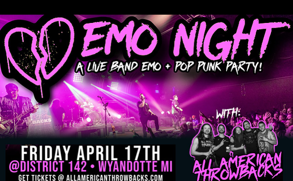 Image: EMO NIGHT WITH ALL AMERICAN THROWBACKS - POP PUNK / EMO PARTY BAND