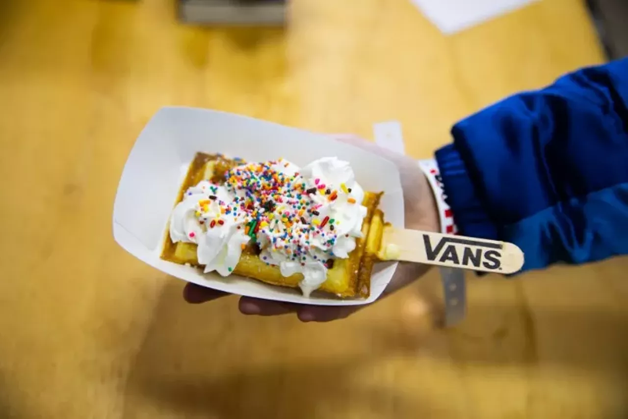 Image: Everyone we saw at Danny Brown's performance at House of Vans Detroit
