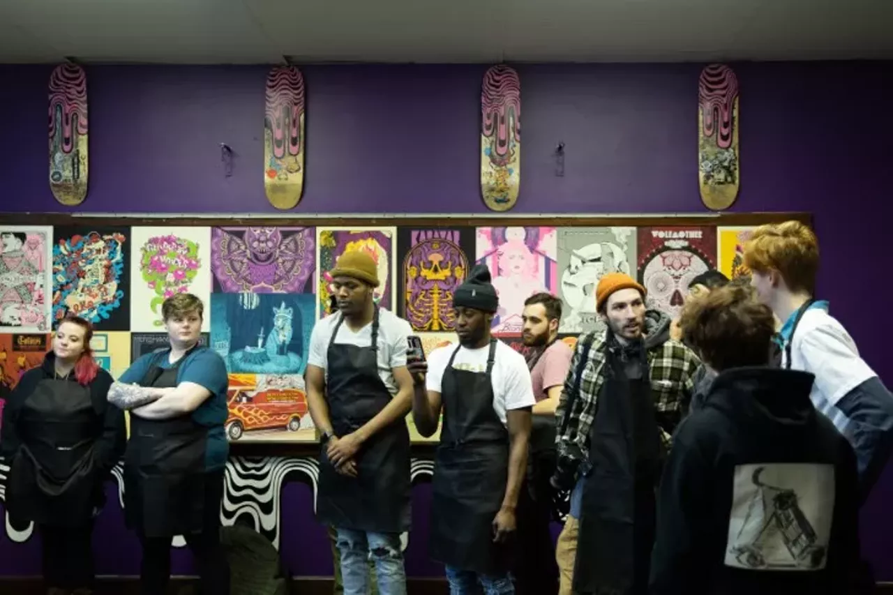 Image: Everyone we saw at day two of House of Vans Detroit pop-up